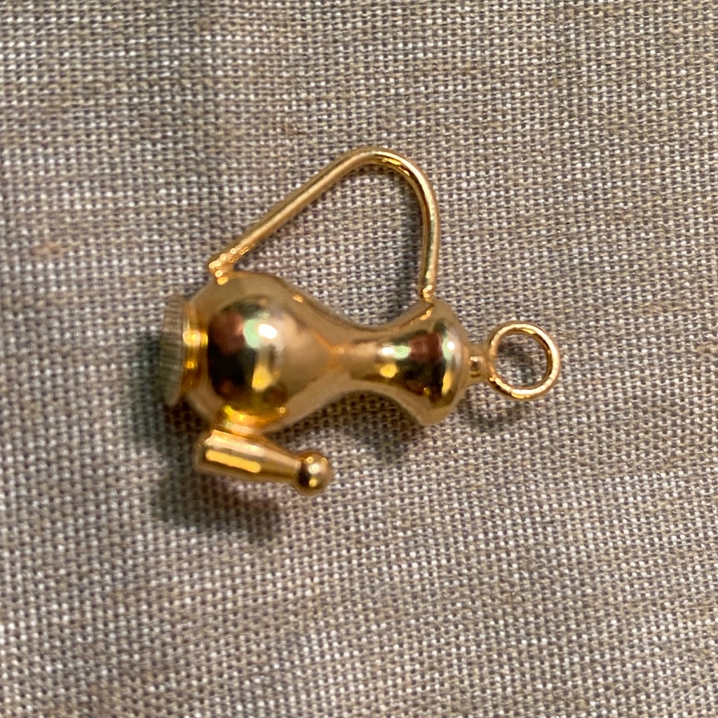 Solid Brass Charm